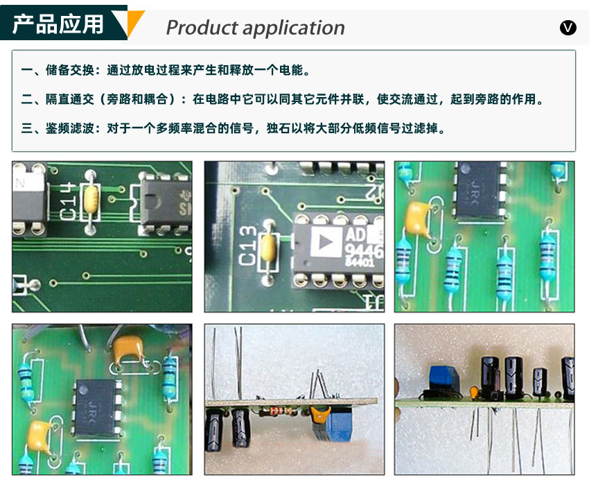 獨石電容產(chǎn)品應(yīng)用